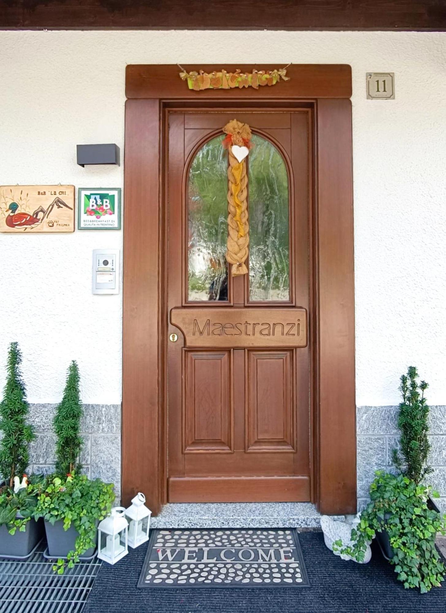 La Cri Bed & Breakfast Giustino Exteriör bild